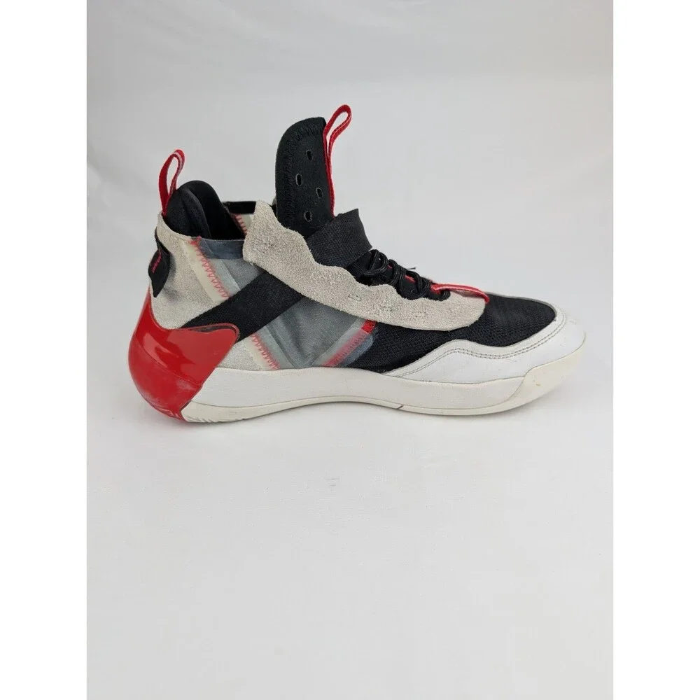 Men's 10 NIKE 2019 Jordan Defy SP Mid Top Sneaker White Red Black CJ7698-106